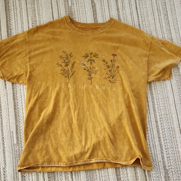 Cold Crush Mustard T-Shirt - Picture 1 of 5